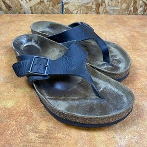 birkenstock como nubuck leather Camberra Iron 43 10-10.5see photos for condtion